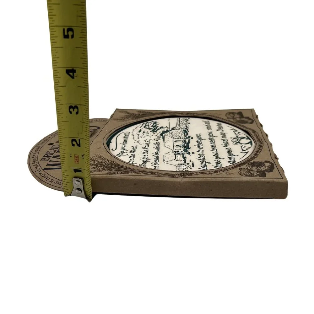 Seneca Ceramics New Bread Bun Warmer Irish Blessing Handcrafted Holiday USA Made